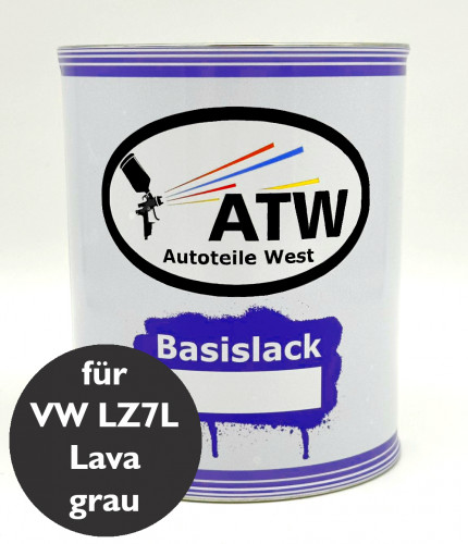 Autolack für VW LZ7L Lavagrau